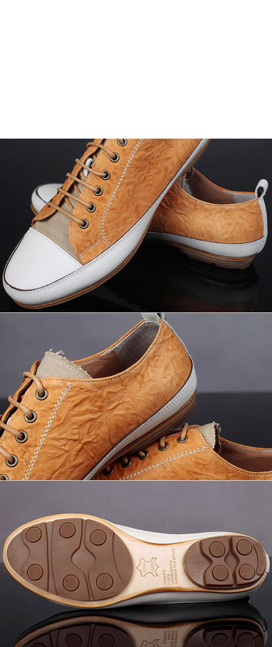 hand made leather sneakers